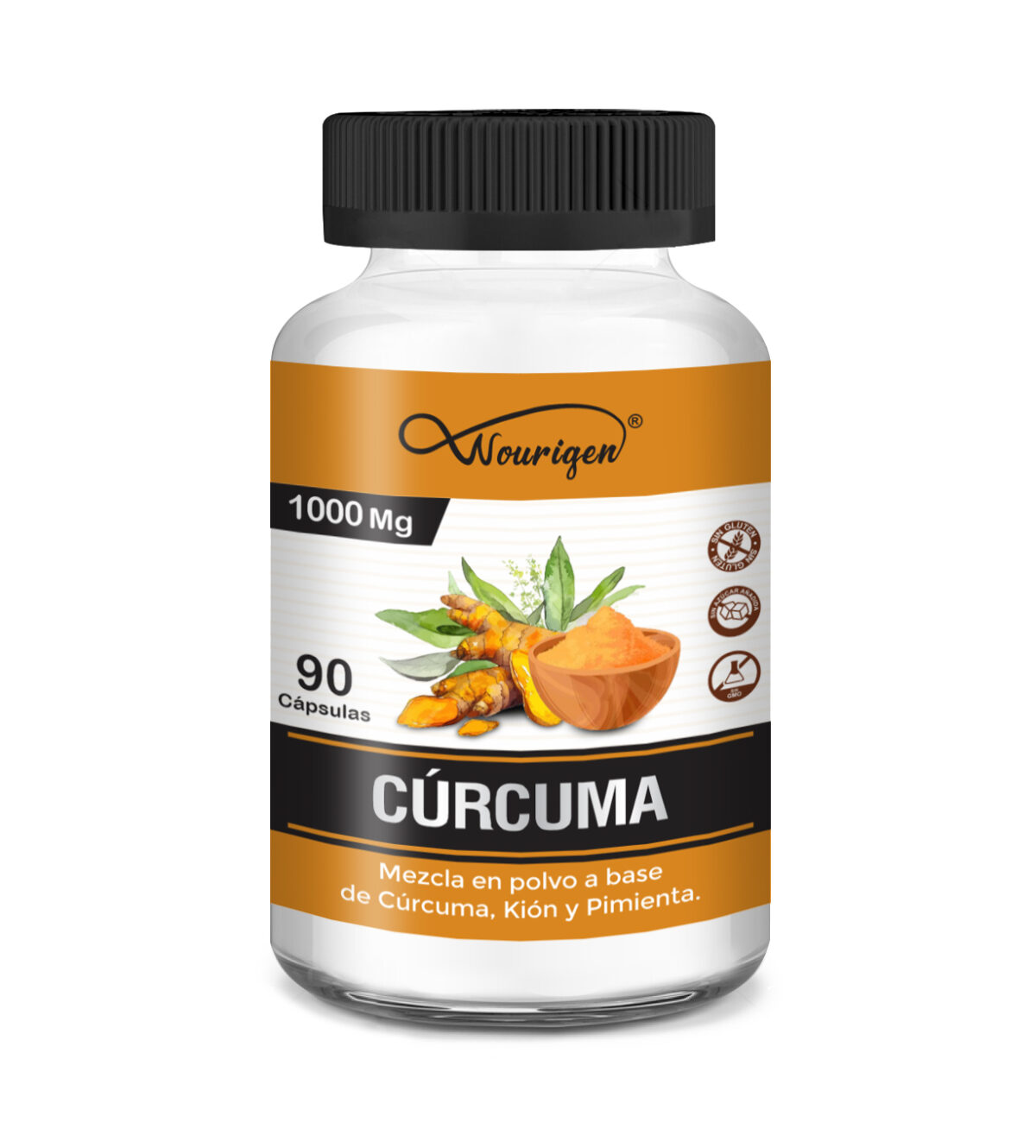 Cápsulas de cúrcuma